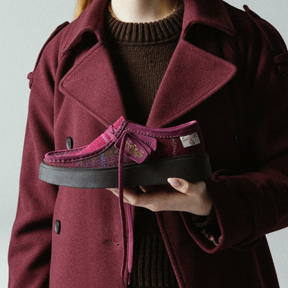 Torview W Plum Interest - Clarks Women