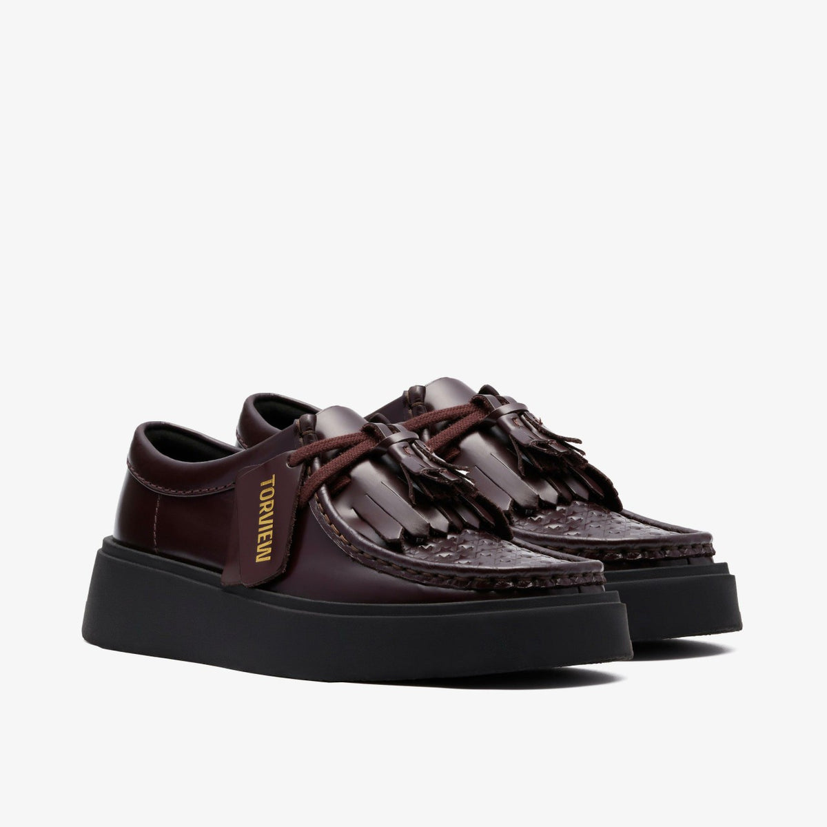 Torview W Purple Grape Leather - Clarks Women