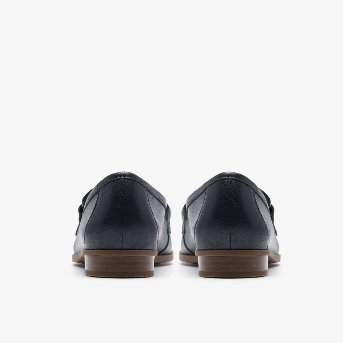 Sarafyna Iris Navy Leather - Clarks Women