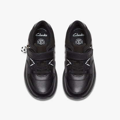 Daze Kick Kid Black - Clarks Kids