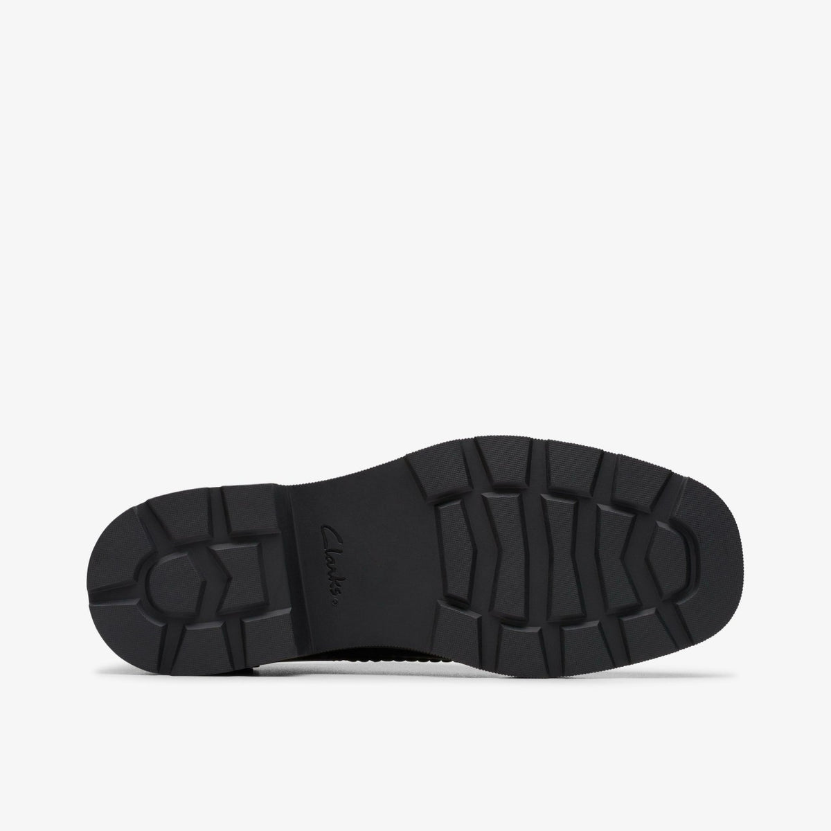 Eris Pure Youth Black Leather - Clarks Kids