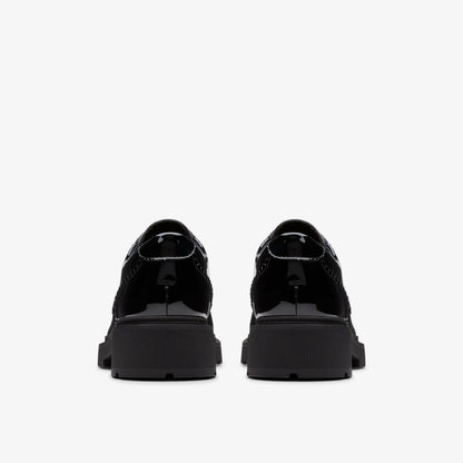 Eris Pure Youth Black Patent - Clarks Kids