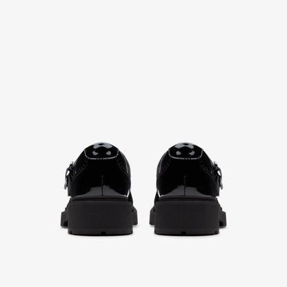 Eris Jane Youth Black Patent - Clarks Kids
