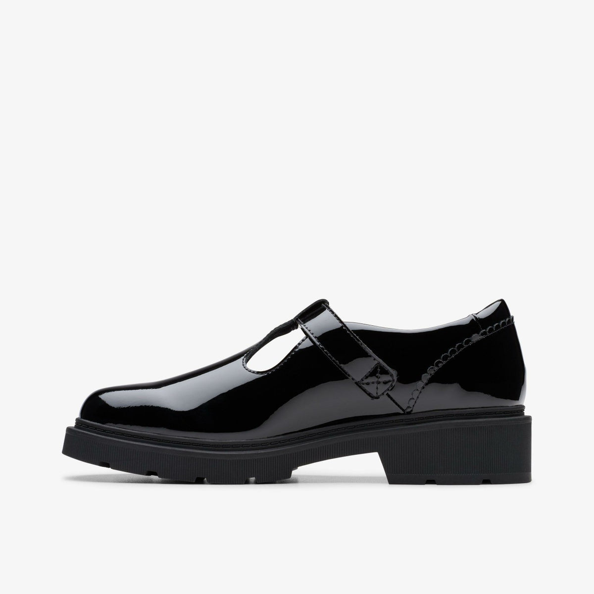 Eris Hope Youth Black Patent - Clarks Kids