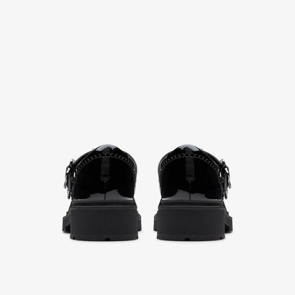 Eris Hope Youth Black Patent - Clarks Kids