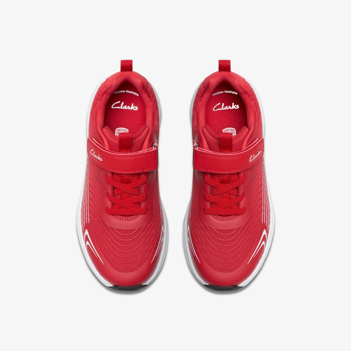 Deyes Dash Kid Red Synthetic - Clarks Kids