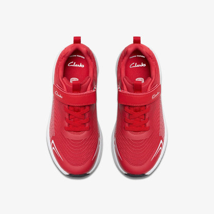 Deyes Dash Kid Red Synthetic - Clarks Kids