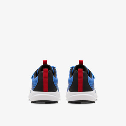 Deyes Dash Kid Blue Synthetic - Clarks Kids