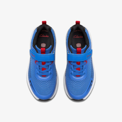 Deyes Dash Kid Blue Synthetic - Clarks Kids