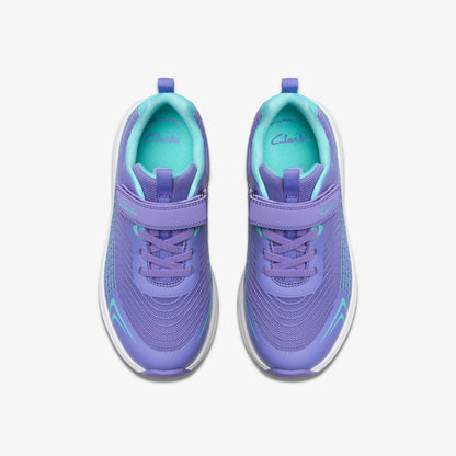 Deyes Dash Kids Purple Synthetic - Clarks Kids