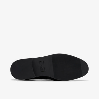 Tapa Pure Youth Black Leather - Clarks Kids