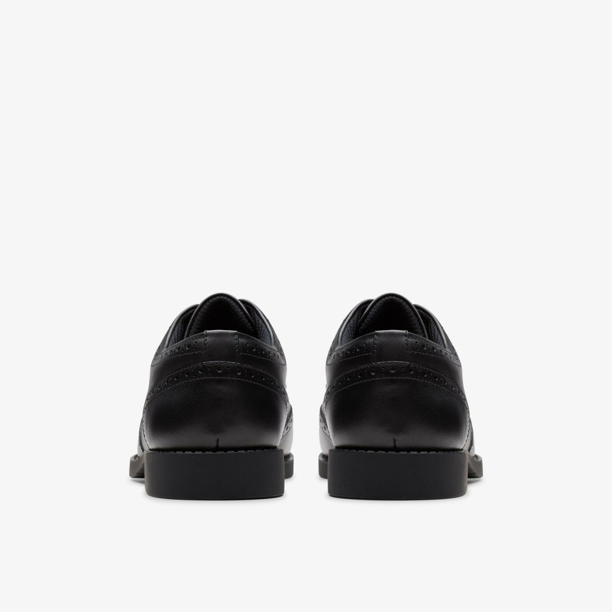 Tapa Pure Youth Black Leather - Clarks Kids