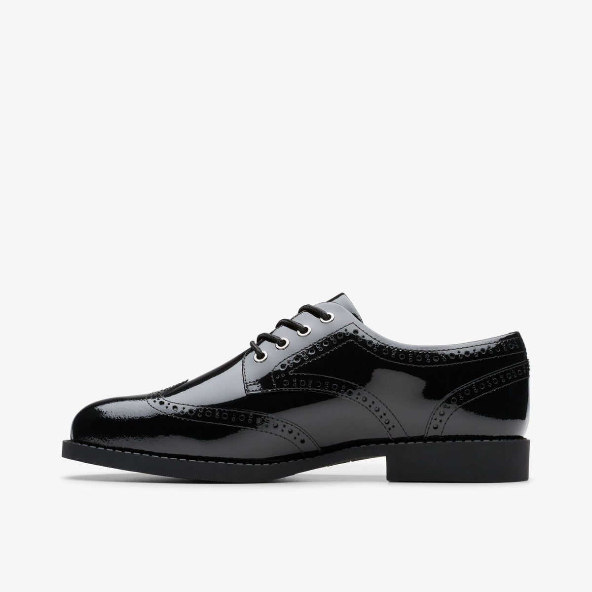Tapa Pure Youth Black Patent - Clarks Kids