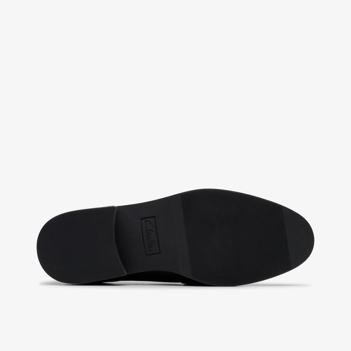 Tapa Edge Youth Black Leather - Clarks Kids