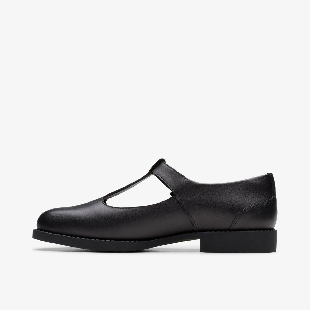 Tapa Hope Youth Black Leather - Clarks Kids