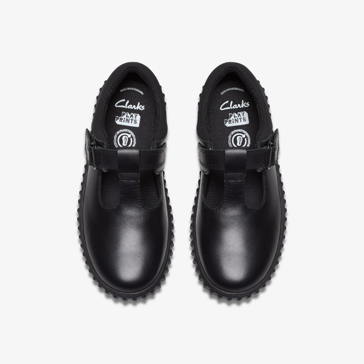 Cove Hope Kid Black Leather - Clarks Kids