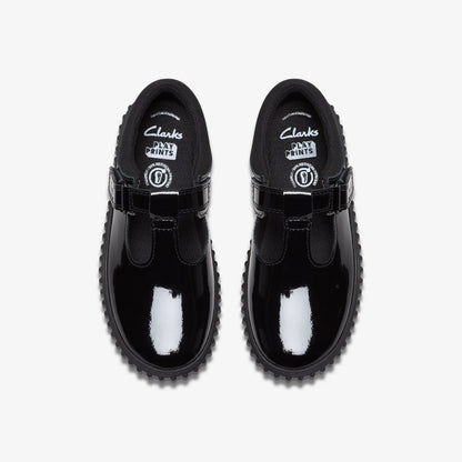 Cove Hope Kid Black Patent - Clarks Kids