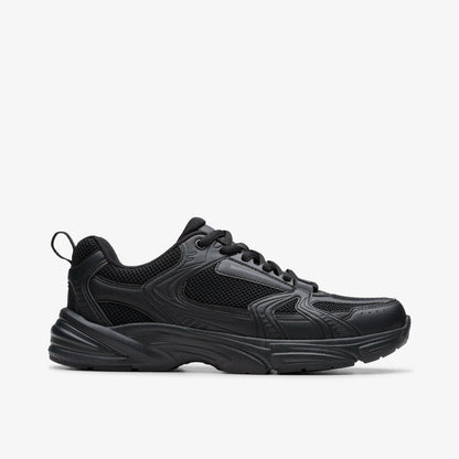 Crafton Move Youth Black - Clarks Kids