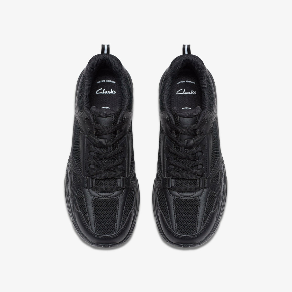Crafton Move Youth Black - Clarks Kids