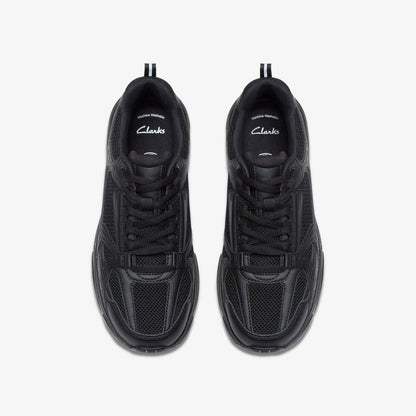 Crafton Move Youth Black - Clarks Kids