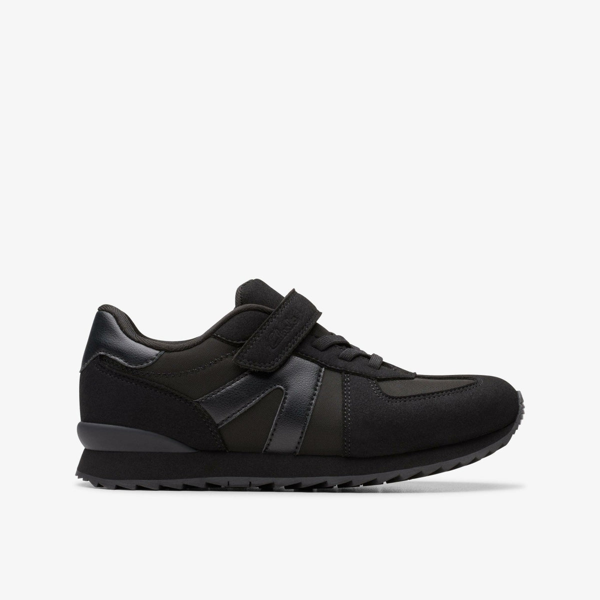 Jaspen Vibe Kid Black/Black - Clarks Kids