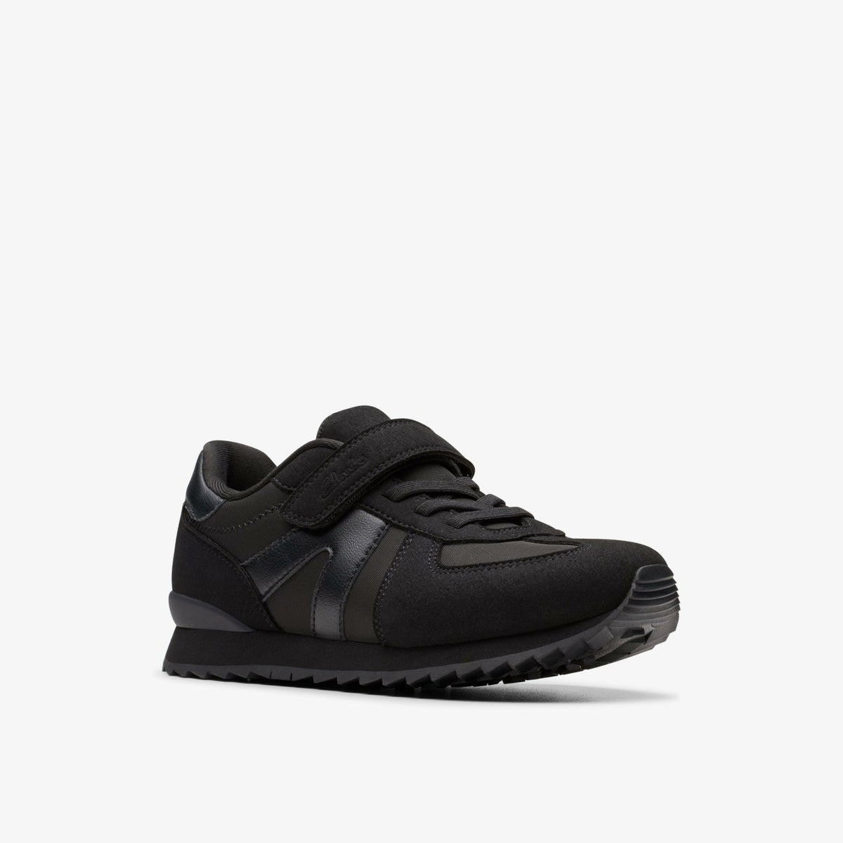 Jaspen Vibe Kid Black/Black - Clarks Kids
