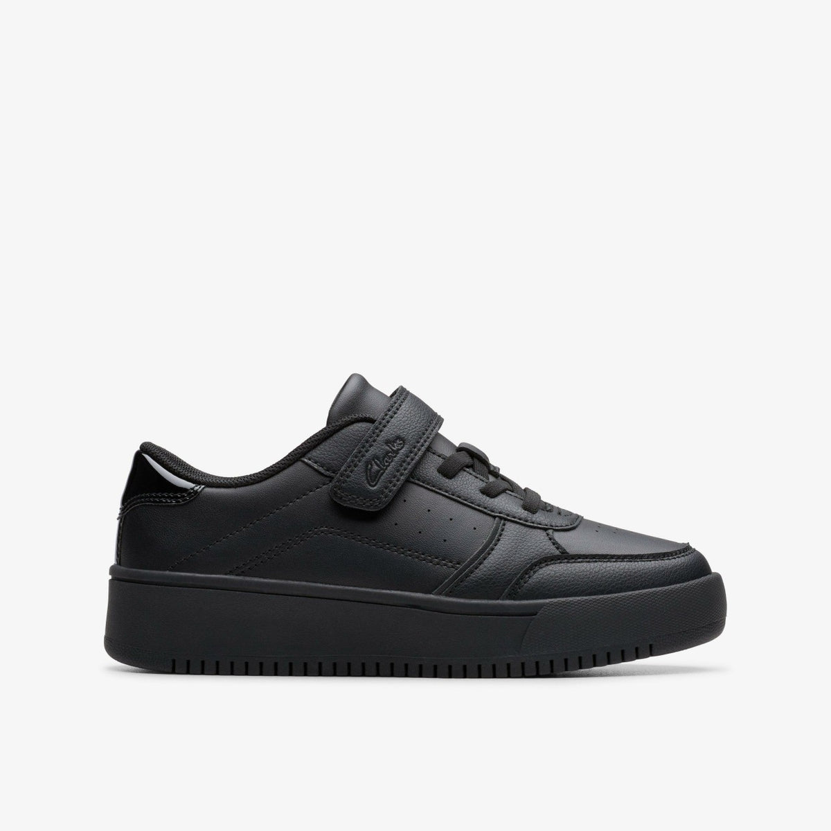 Barley Step Kid Black - Clarks Kids