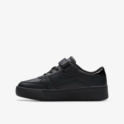 Barley Step Kid Black - Clarks Kids