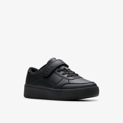 Barley Step Kid Black - Clarks Kids