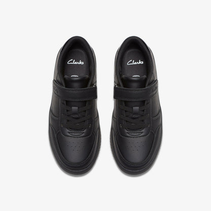 Barley Step Kid Black - Clarks Kids