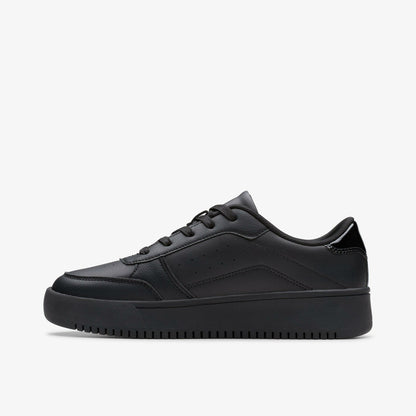 Barley Step Youth Black - Clarks Kids