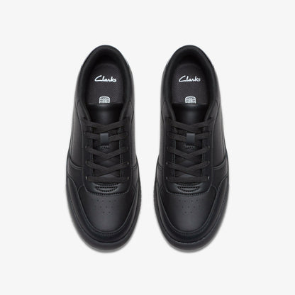Barley Step Youth Black - Clarks Kids