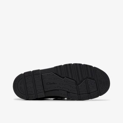 Lorcam Jane Youth Black Leather - Clarks Kids