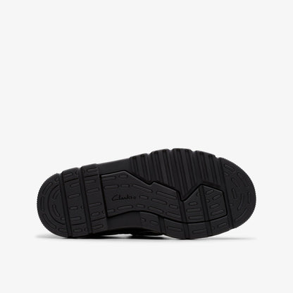 Lorcam Jane Kid Black Leather - Clarks Kids
