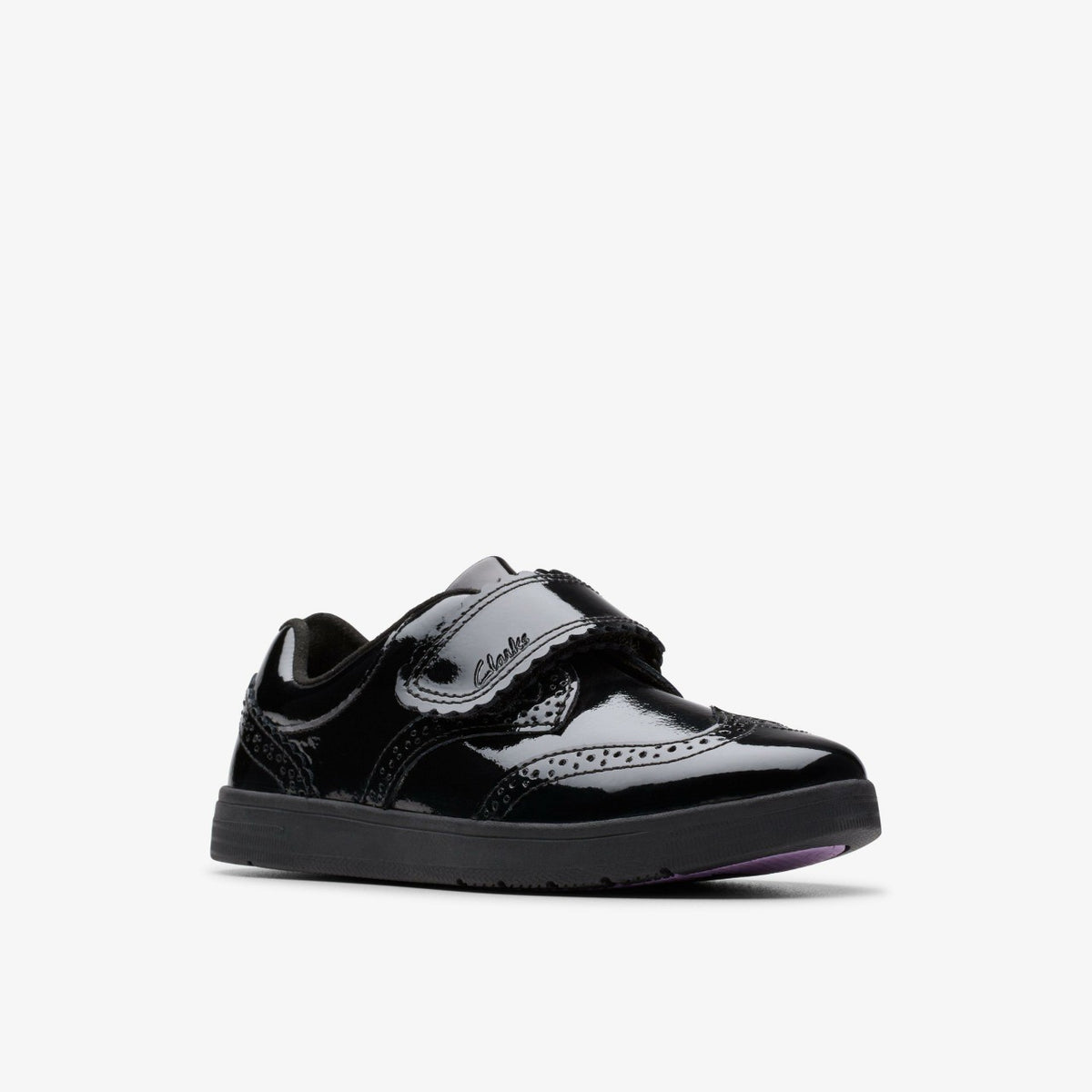 Disco Skip Kid Black Patent - Clarks Kids