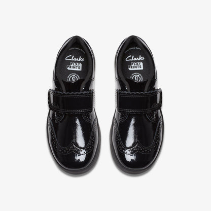 Disco Skip Kid Black Patent - Clarks Kids