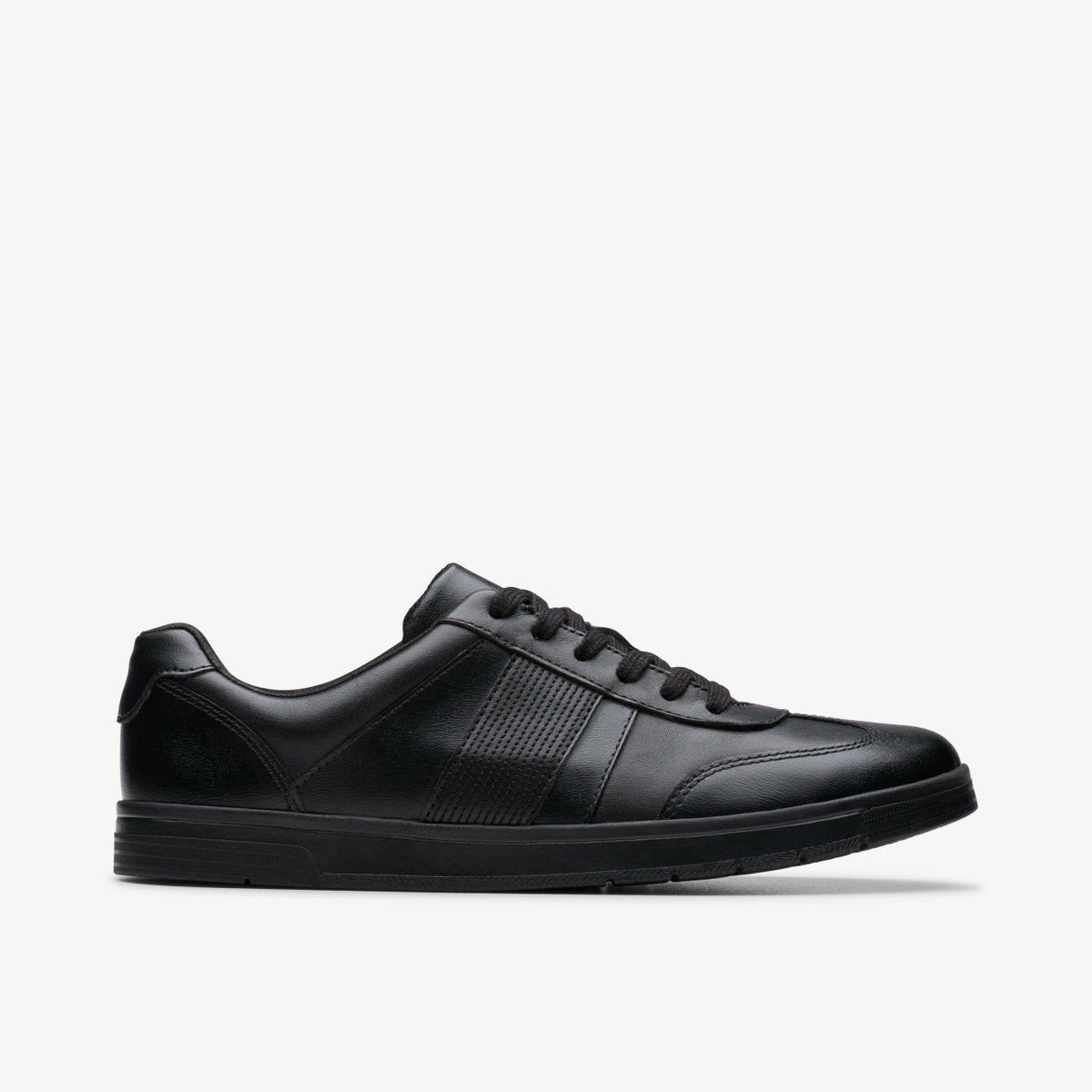 Disco Pace Youth Black Leather - Clarks Kids