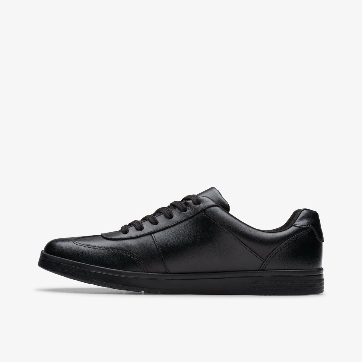 Disco Pace Youth Black Leather - Clarks Kids