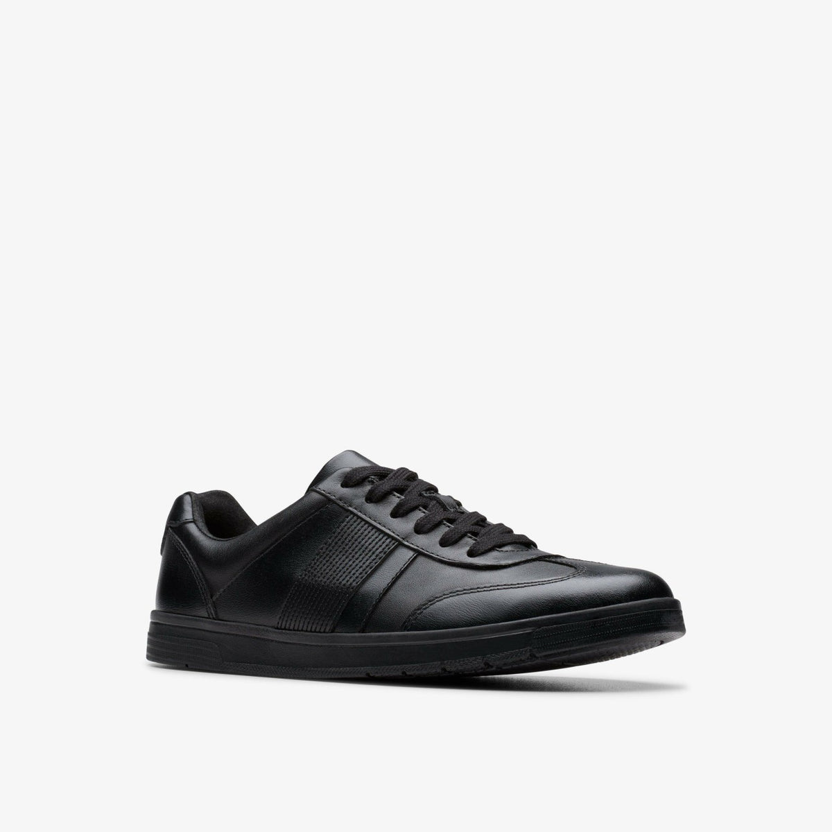 Disco Pace Youth Black Leather - Clarks Kids