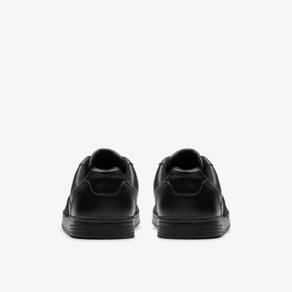 Disco Pace Youth Black Leather - Clarks Kids