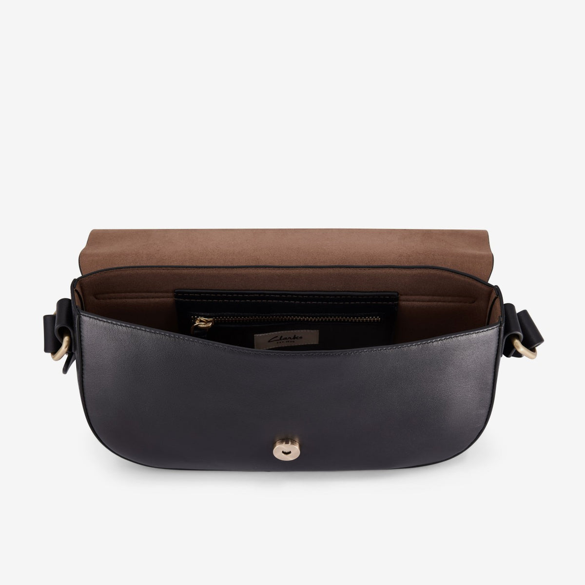 Baguette Dress Black Leather - Clarks Women