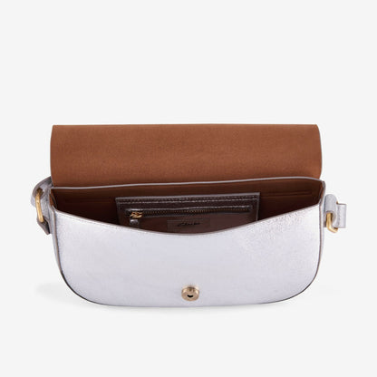 Baguette Dress Silver Leather - Clarks Women