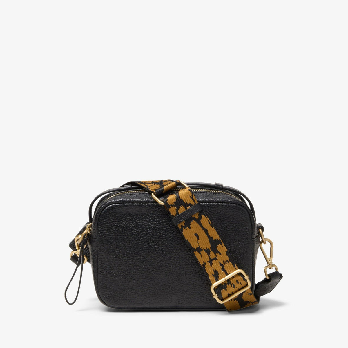Camera Cross Black Leather - Clarks Women