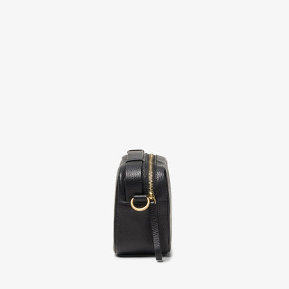 Camera Cross Black Leather - Clarks Women