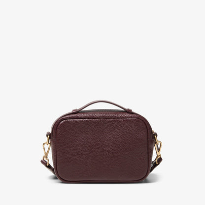 Camera Cross Burgundy Leather - Clarks Women