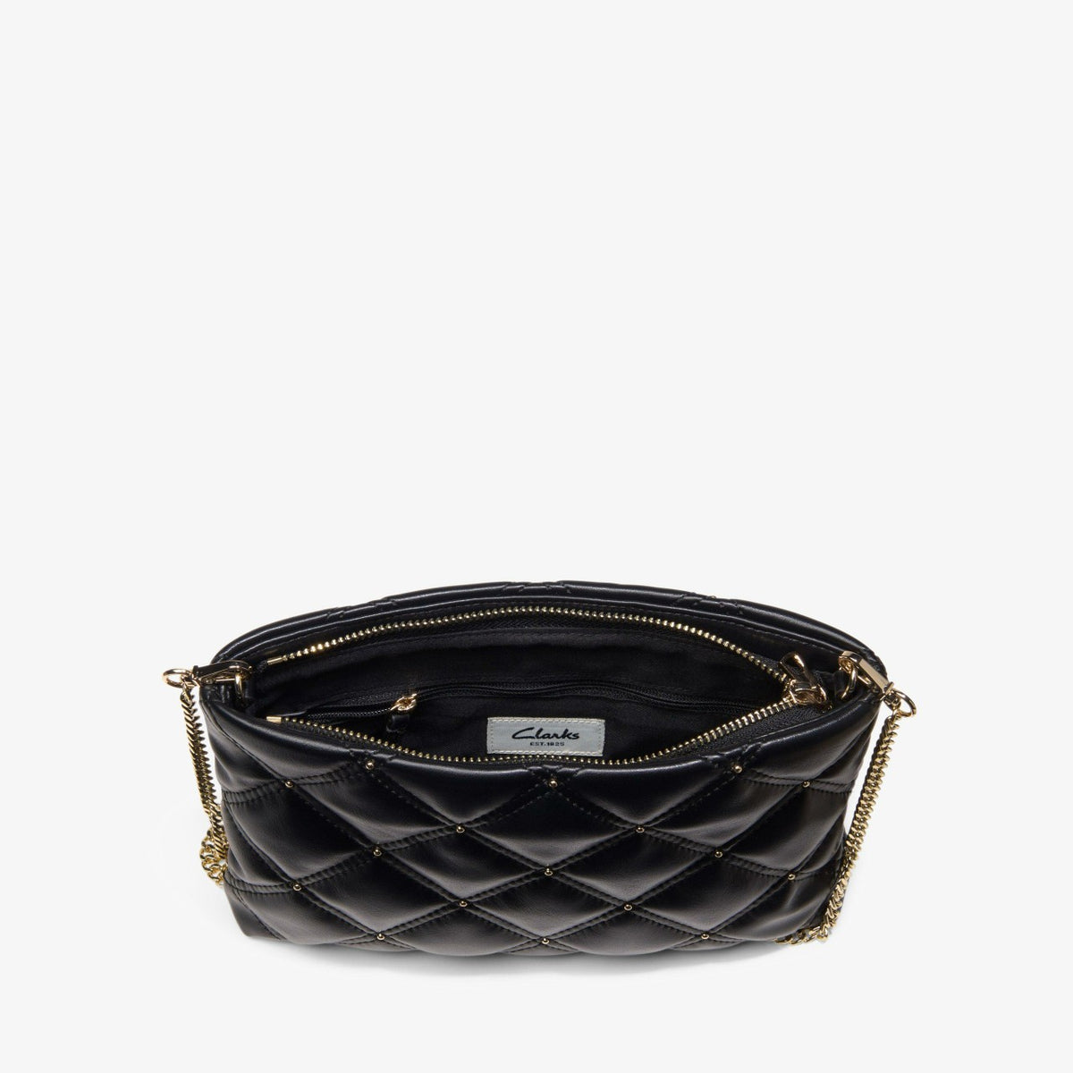 Dress Pouch Black Quilted - Clarks Women