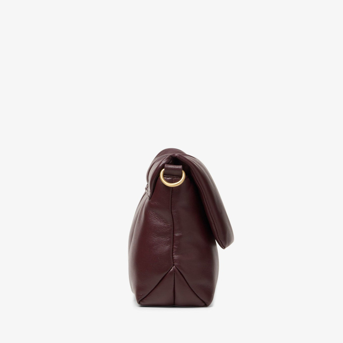 Puffy Crossbody Burgundy Leather - Clarks Women