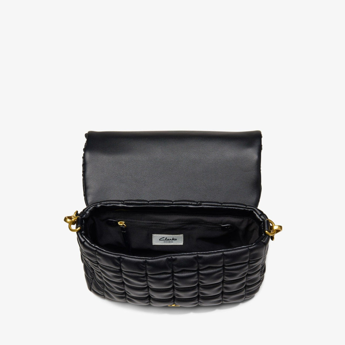 Quilted Cross Black - Clarks Women