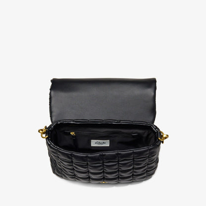 Quilted Cross Black - Clarks Women