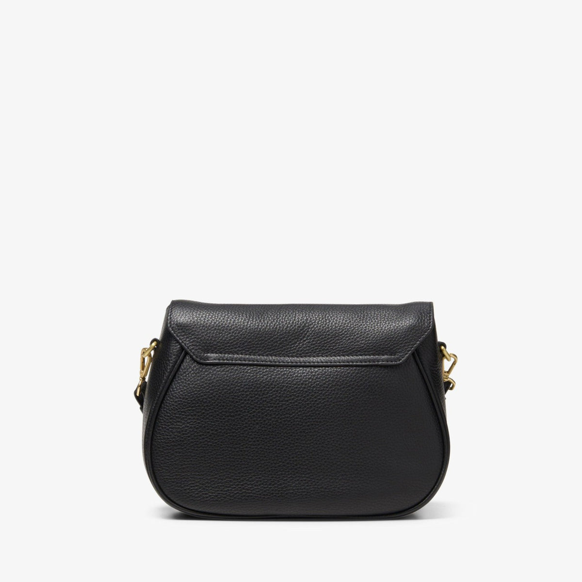 Utility Saddle Black Leather - Clarks Women